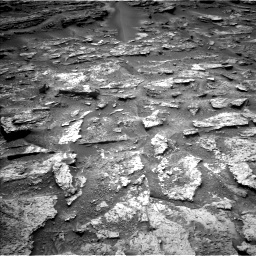 Nasa's Mars rover Curiosity acquired this image using its Left Navigation Camera on Sol 3530, at drive 3326, site number 95