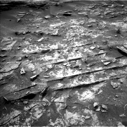 Nasa's Mars rover Curiosity acquired this image using its Left Navigation Camera on Sol 3530, at drive 3344, site number 95