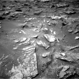 Nasa's Mars rover Curiosity acquired this image using its Right Navigation Camera on Sol 3530, at drive 3272, site number 95