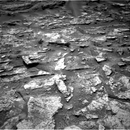 Nasa's Mars rover Curiosity acquired this image using its Right Navigation Camera on Sol 3530, at drive 3332, site number 95