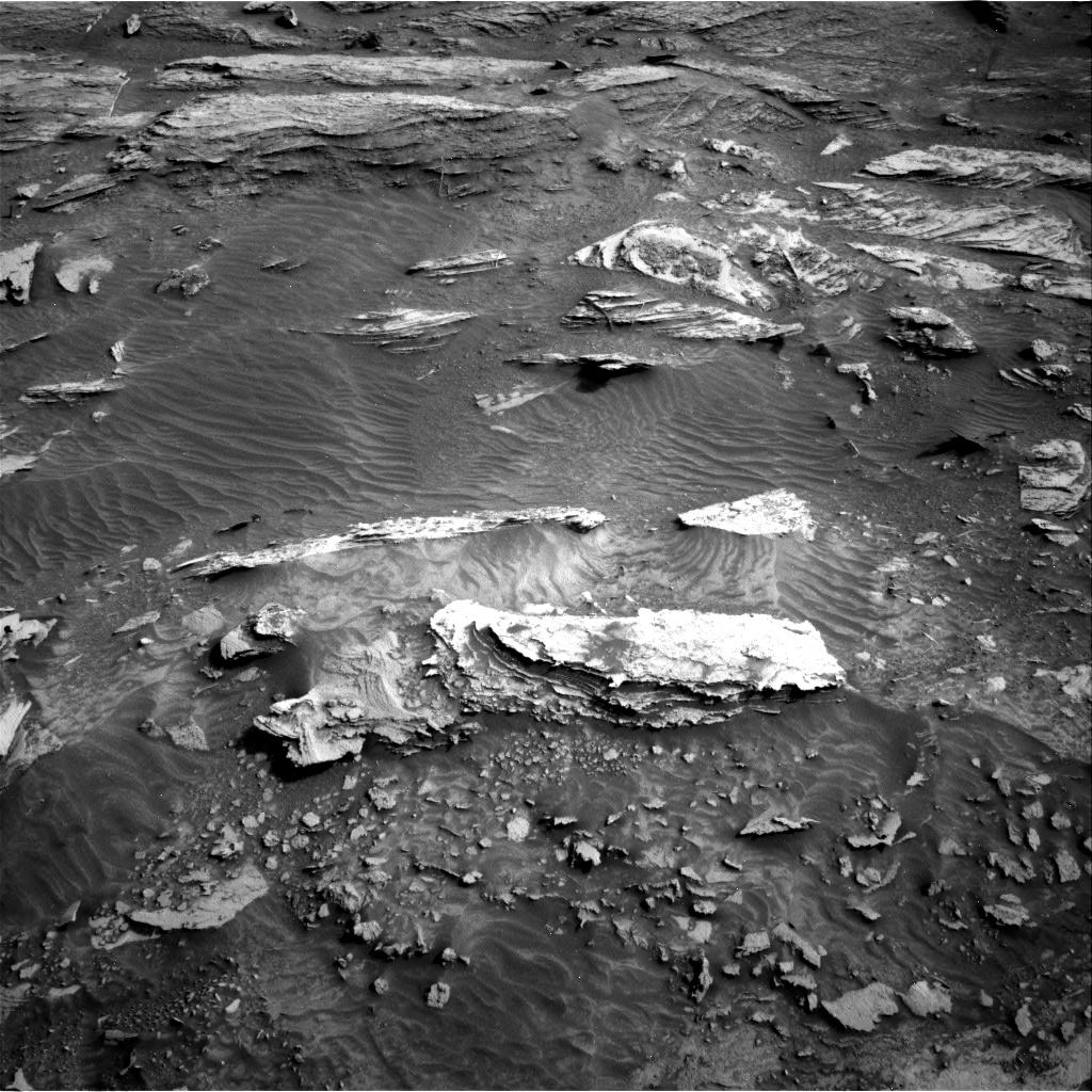 Nasa's Mars rover Curiosity acquired this image using its Right Navigation Camera on Sol 3530, at drive 3362, site number 95