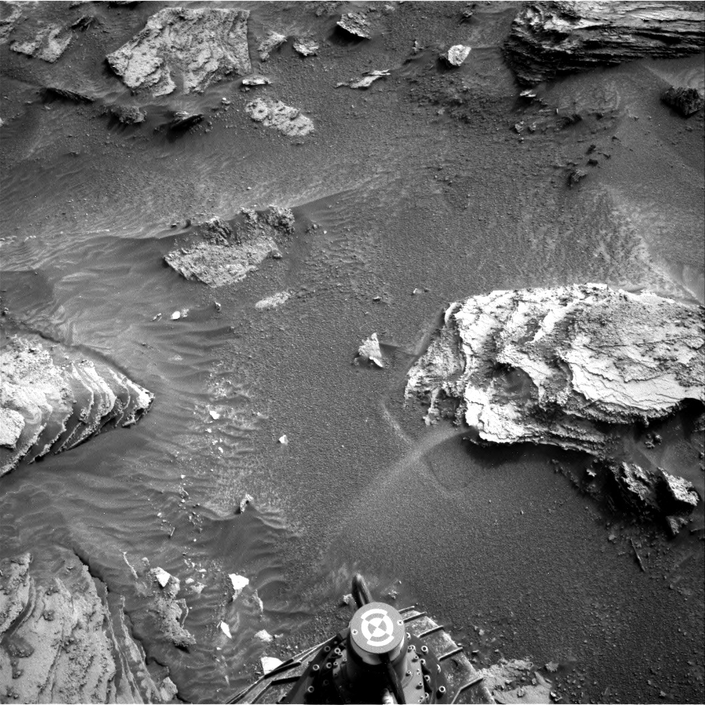 Nasa's Mars rover Curiosity acquired this image using its Right Navigation Camera on Sol 3530, at drive 0, site number 96