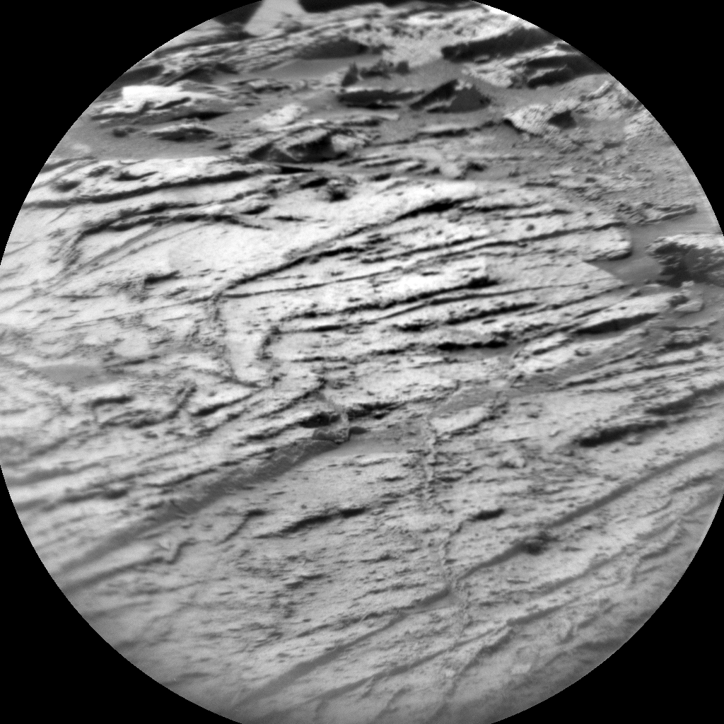 Nasa's Mars rover Curiosity acquired this image using its Chemistry & Camera (ChemCam) on Sol 3530, at drive 3152, site number 95