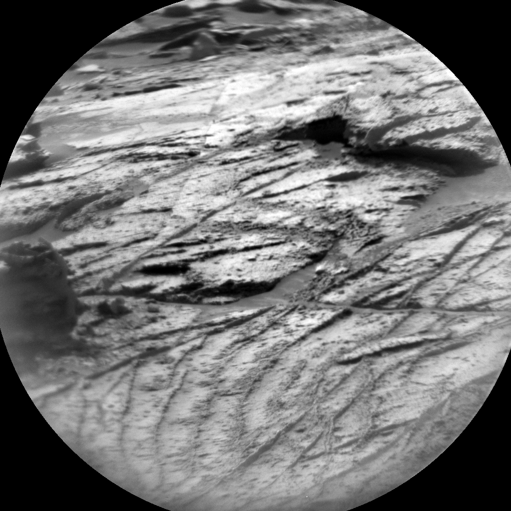 Nasa's Mars rover Curiosity acquired this image using its Chemistry & Camera (ChemCam) on Sol 3530, at drive 3152, site number 95