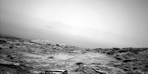 Nasa's Mars rover Curiosity acquired this image using its Left Navigation Camera on Sol 3531, at drive 0, site number 96