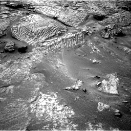Nasa's Mars rover Curiosity acquired this image using its Right Navigation Camera on Sol 3531, at drive 144, site number 96