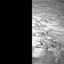 Nasa's Mars rover Curiosity acquired this image using its Right Navigation Camera on Sol 3531, at drive 180, site number 96
