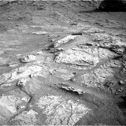 Nasa's Mars rover Curiosity acquired this image using its Right Navigation Camera on Sol 3531, at drive 306, site number 96
