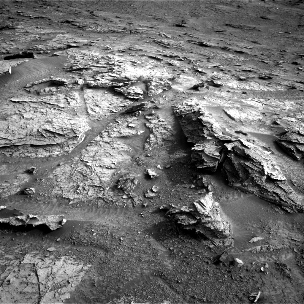 Nasa's Mars rover Curiosity acquired this image using its Right Navigation Camera on Sol 3531, at drive 312, site number 96
