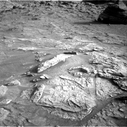 Nasa's Mars rover Curiosity acquired this image using its Right Navigation Camera on Sol 3531, at drive 318, site number 96