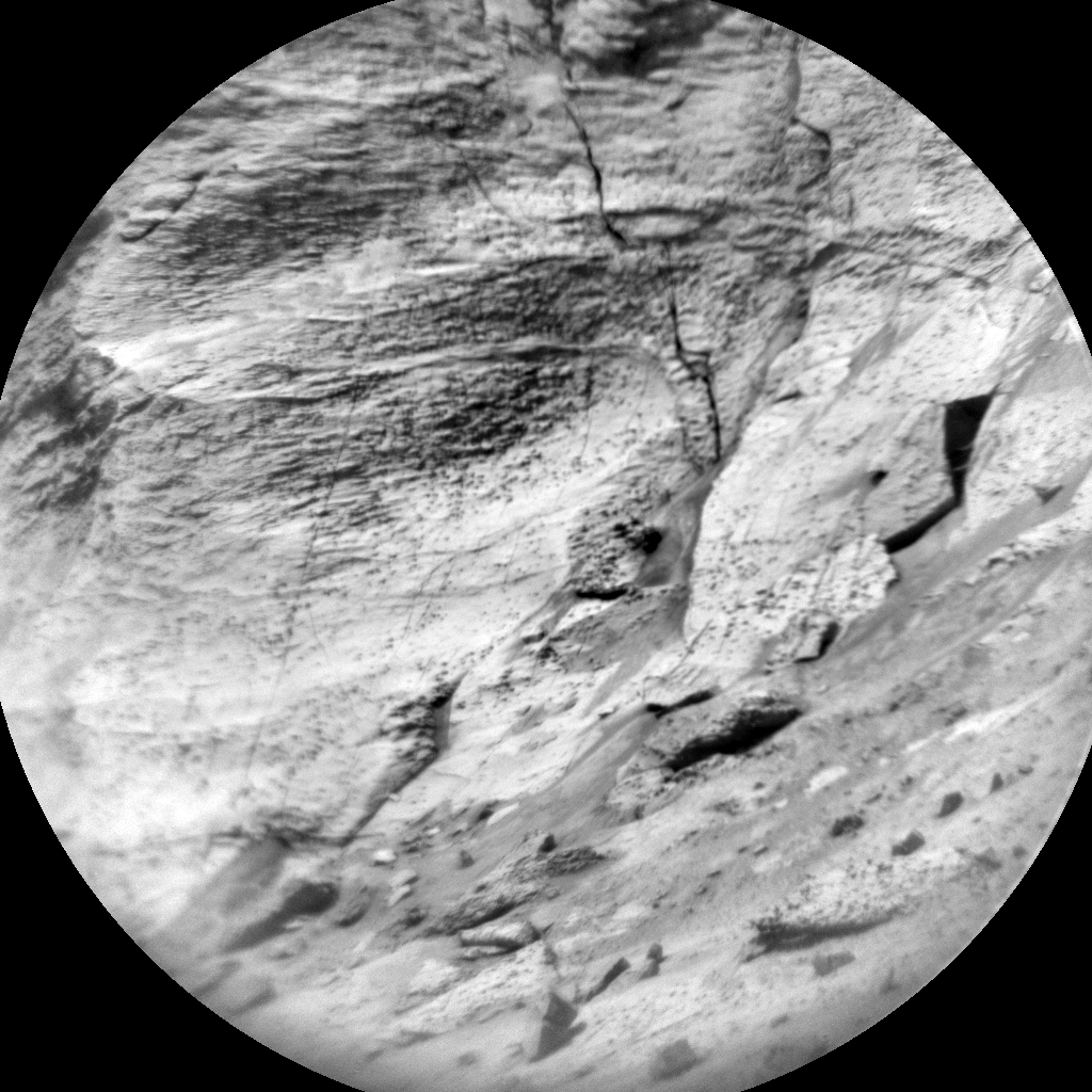 Nasa's Mars rover Curiosity acquired this image using its Chemistry & Camera (ChemCam) on Sol 3532, at drive 324, site number 96