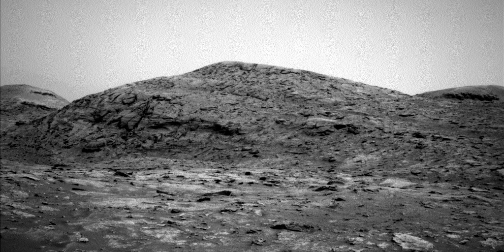Nasa's Mars rover Curiosity acquired this image using its Left Navigation Camera on Sol 3533, at drive 324, site number 96