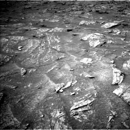 Nasa's Mars rover Curiosity acquired this image using its Left Navigation Camera on Sol 3533, at drive 402, site number 96