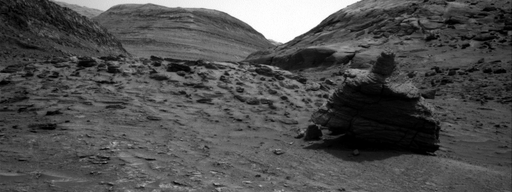 Nasa's Mars rover Curiosity acquired this image using its Right Navigation Camera on Sol 3533, at drive 324, site number 96