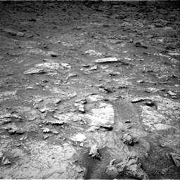 Nasa's Mars rover Curiosity acquired this image using its Right Navigation Camera on Sol 3533, at drive 348, site number 96
