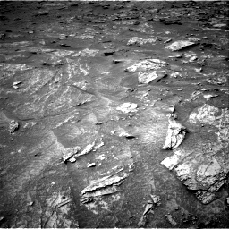 Nasa's Mars rover Curiosity acquired this image using its Right Navigation Camera on Sol 3533, at drive 402, site number 96