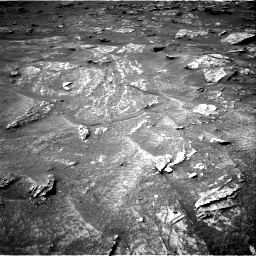 Nasa's Mars rover Curiosity acquired this image using its Right Navigation Camera on Sol 3533, at drive 408, site number 96