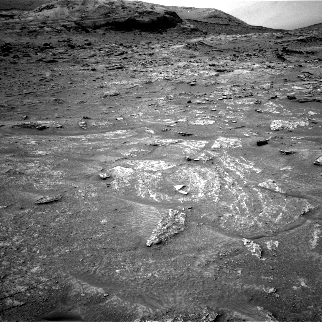 Nasa's Mars rover Curiosity acquired this image using its Right Navigation Camera on Sol 3533, at drive 420, site number 96