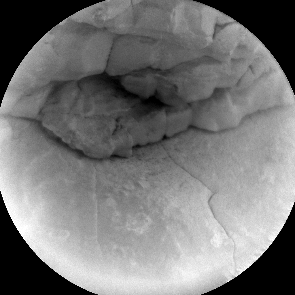 Nasa's Mars rover Curiosity acquired this image using its Chemistry & Camera (ChemCam) on Sol 3534, at drive 420, site number 96