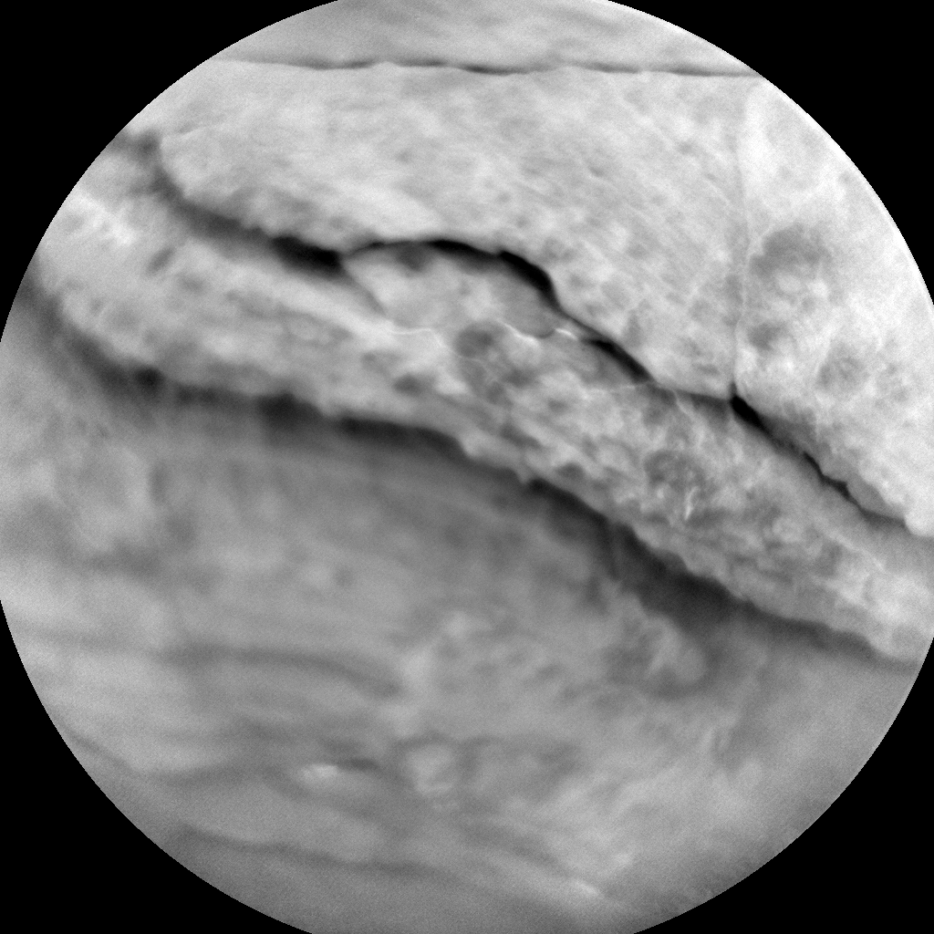 Nasa's Mars rover Curiosity acquired this image using its Chemistry & Camera (ChemCam) on Sol 3535, at drive 420, site number 96