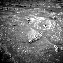 Nasa's Mars rover Curiosity acquired this image using its Left Navigation Camera on Sol 3536, at drive 432, site number 96