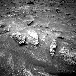 Nasa's Mars rover Curiosity acquired this image using its Right Navigation Camera on Sol 3536, at drive 486, site number 96