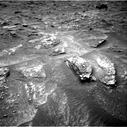 Nasa's Mars rover Curiosity acquired this image using its Right Navigation Camera on Sol 3536, at drive 492, site number 96