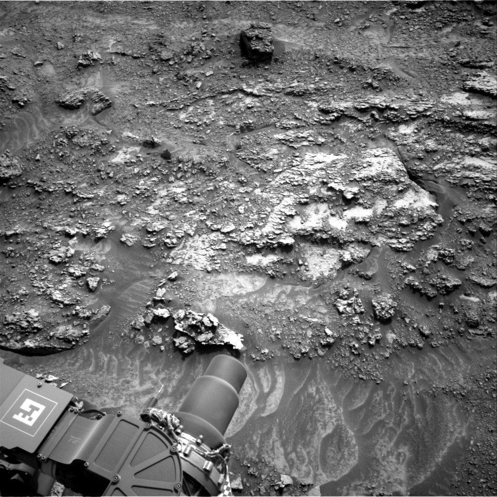 Nasa's Mars rover Curiosity acquired this image using its Right Navigation Camera on Sol 3536, at drive 642, site number 96