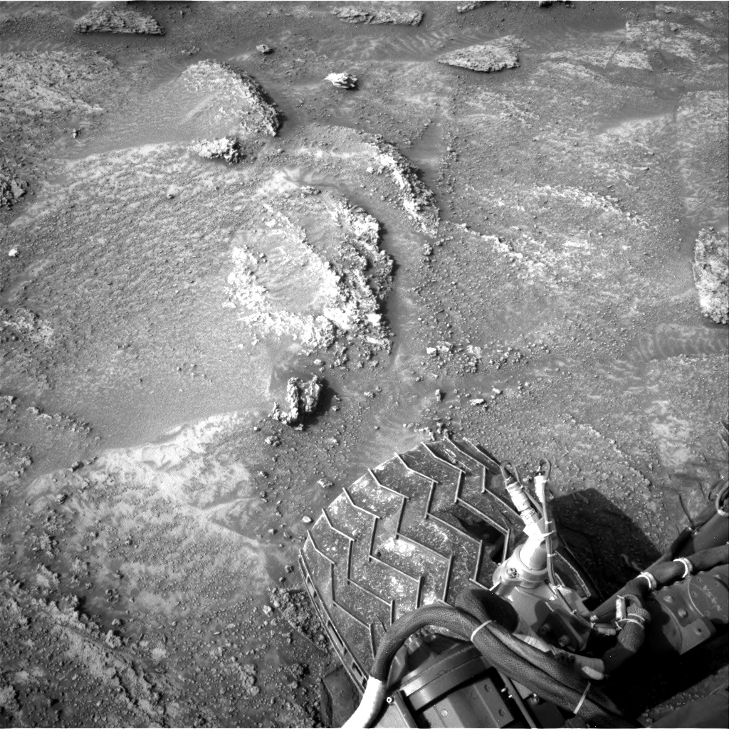 Nasa's Mars rover Curiosity acquired this image using its Right Navigation Camera on Sol 3536, at drive 642, site number 96
