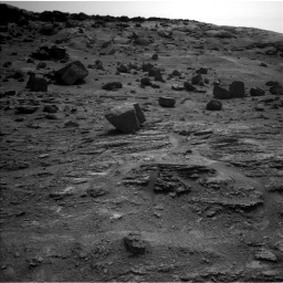 Nasa's Mars rover Curiosity acquired this image using its Left Navigation Camera on Sol 3537, at drive 642, site number 96