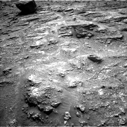 Nasa's Mars rover Curiosity acquired this image using its Left Navigation Camera on Sol 3537, at drive 654, site number 96