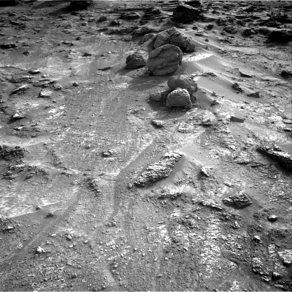 Nasa's Mars rover Curiosity acquired this image using its Right Navigation Camera on Sol 3537, at drive 726, site number 96