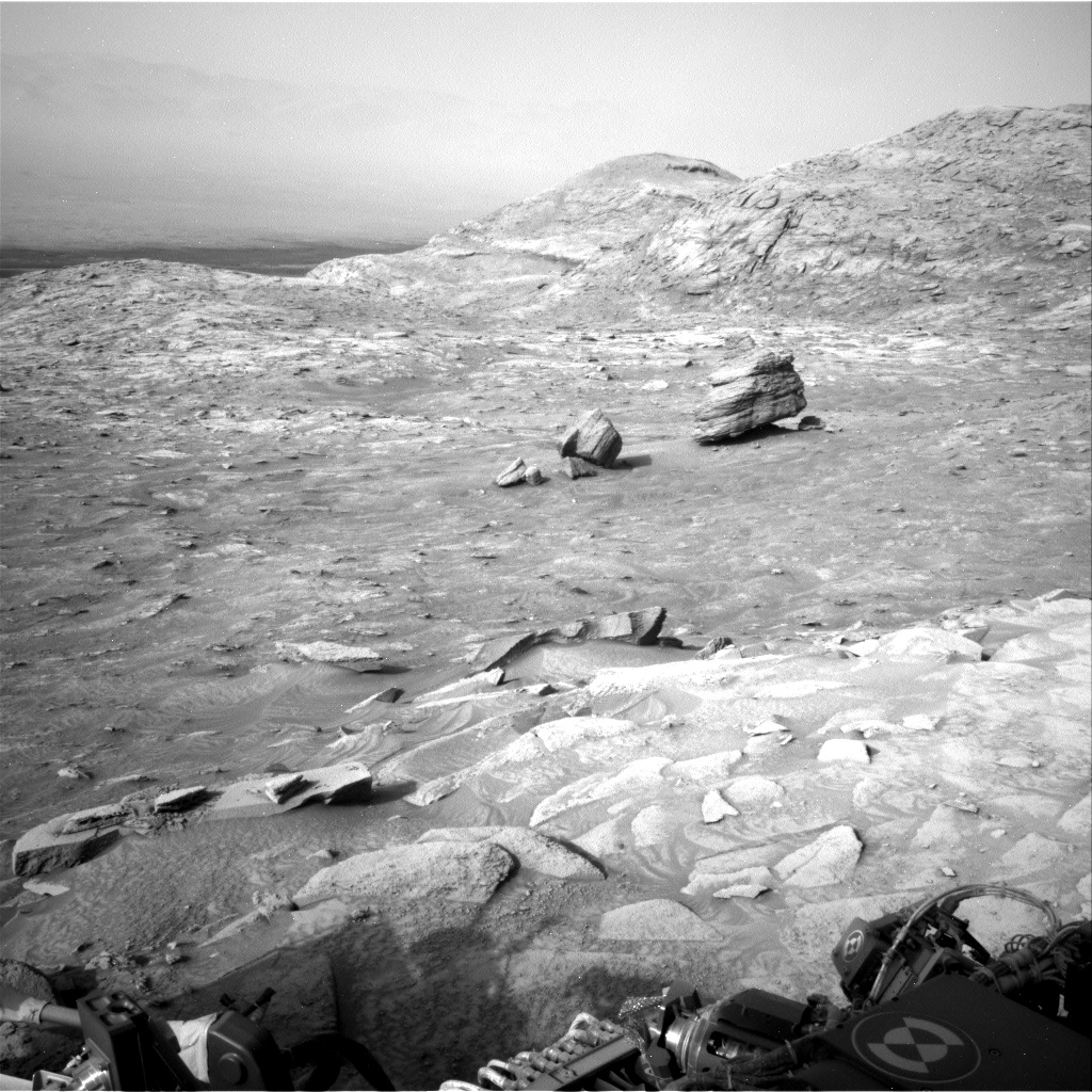 Nasa's Mars rover Curiosity acquired this image using its Right Navigation Camera on Sol 3537, at drive 726, site number 96