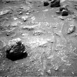Nasa's Mars rover Curiosity acquired this image using its Left Navigation Camera on Sol 3540, at drive 750, site number 96