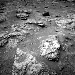 Nasa's Mars rover Curiosity acquired this image using its Left Navigation Camera on Sol 3540, at drive 822, site number 96