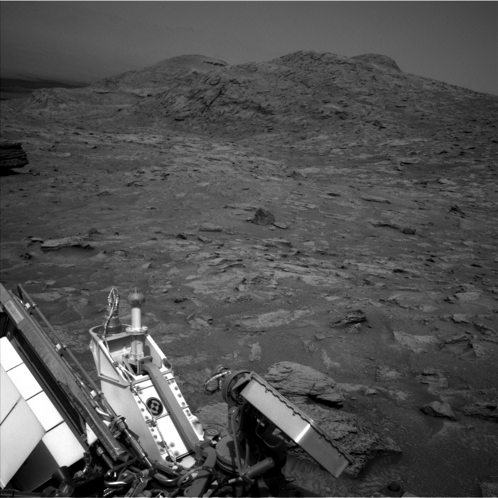 Nasa's Mars rover Curiosity acquired this image using its Left Navigation Camera on Sol 3540, at drive 876, site number 96