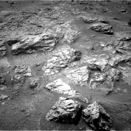 Nasa's Mars rover Curiosity acquired this image using its Right Navigation Camera on Sol 3540, at drive 840, site number 96