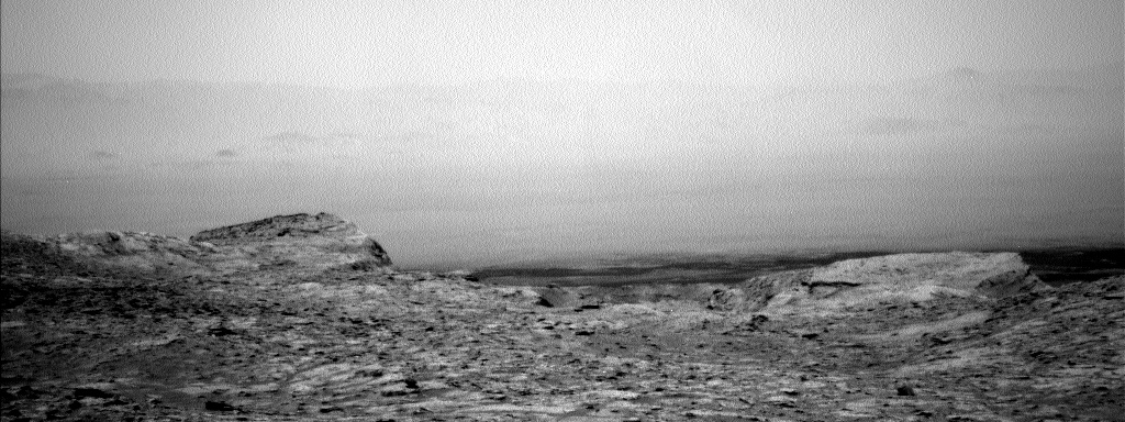 Nasa's Mars rover Curiosity acquired this image using its Left Navigation Camera on Sol 3541, at drive 876, site number 96