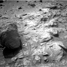 Nasa's Mars rover Curiosity acquired this image using its Left Navigation Camera on Sol 3543, at drive 1026, site number 96