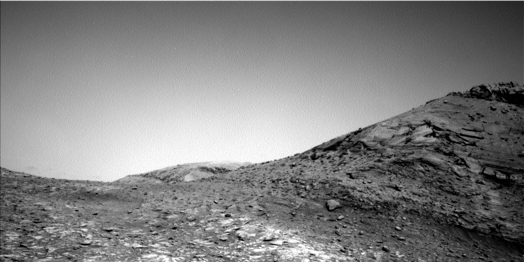 Nasa's Mars rover Curiosity acquired this image using its Left Navigation Camera on Sol 3543, at drive 1038, site number 96