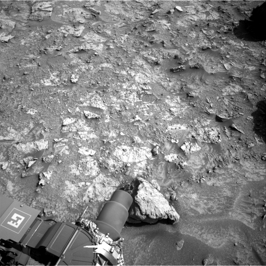 Nasa's Mars rover Curiosity acquired this image using its Right Navigation Camera on Sol 3543, at drive 1038, site number 96
