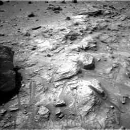 Nasa's Mars rover Curiosity acquired this image using its Left Navigation Camera on Sol 3544, at drive 1050, site number 96