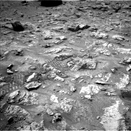 Nasa's Mars rover Curiosity acquired this image using its Left Navigation Camera on Sol 3544, at drive 1098, site number 96