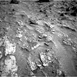 Nasa's Mars rover Curiosity acquired this image using its Left Navigation Camera on Sol 3544, at drive 1152, site number 96