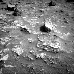 Nasa's Mars rover Curiosity acquired this image using its Left Navigation Camera on Sol 3544, at drive 1176, site number 96