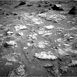 Nasa's Mars rover Curiosity acquired this image using its Left Navigation Camera on Sol 3544, at drive 1200, site number 96