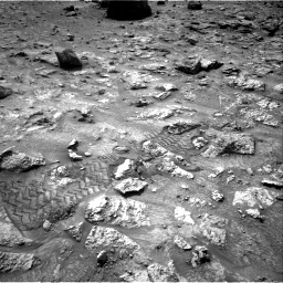 Nasa's Mars rover Curiosity acquired this image using its Right Navigation Camera on Sol 3544, at drive 1092, site number 96