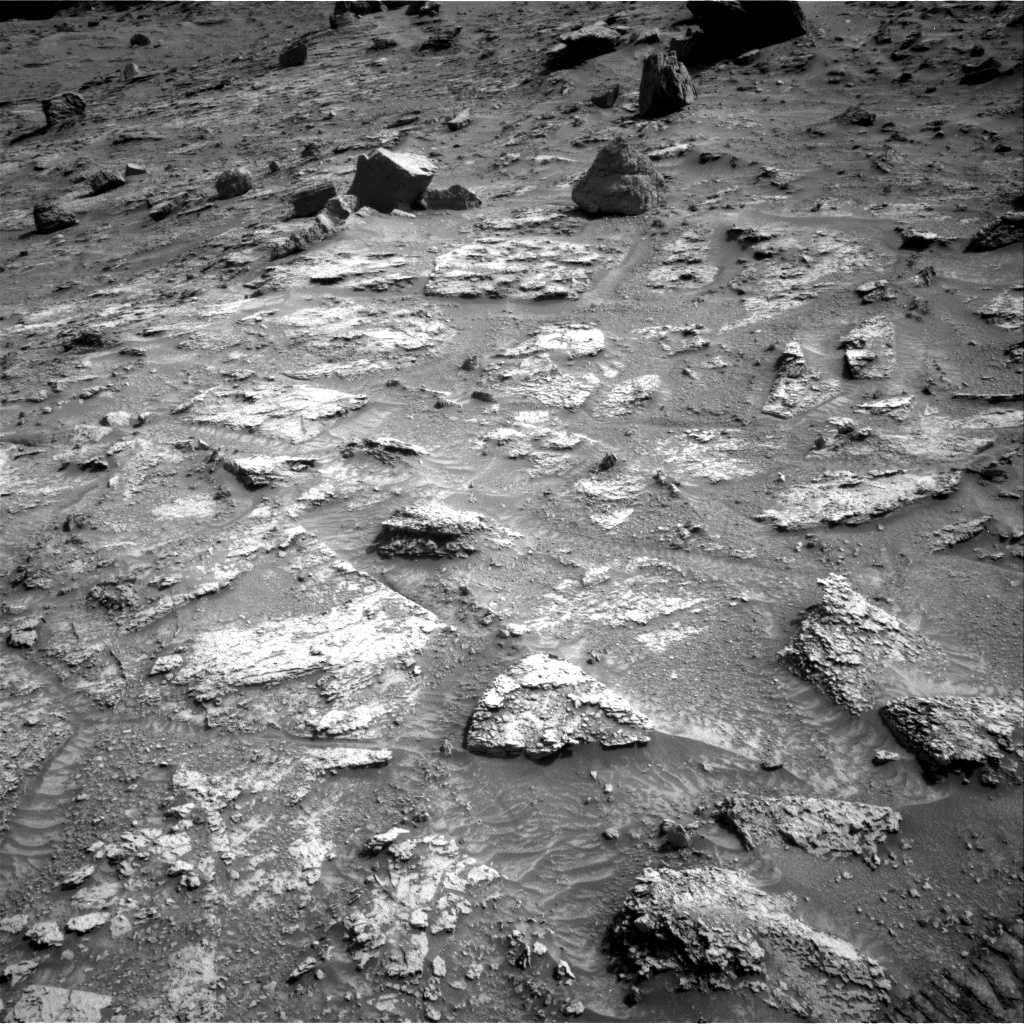 Nasa's Mars rover Curiosity acquired this image using its Right Navigation Camera on Sol 3544, at drive 1264, site number 96