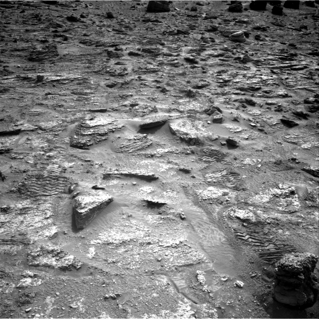 Nasa's Mars rover Curiosity acquired this image using its Right Navigation Camera on Sol 3544, at drive 1264, site number 96