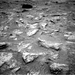 Nasa's Mars rover Curiosity acquired this image using its Left Navigation Camera on Sol 3545, at drive 1292, site number 96